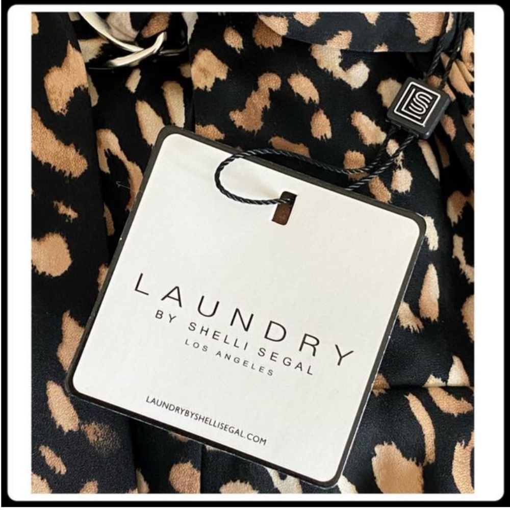 Laundry by Shelli Segal leopard print skirt - Picture 4 of 4